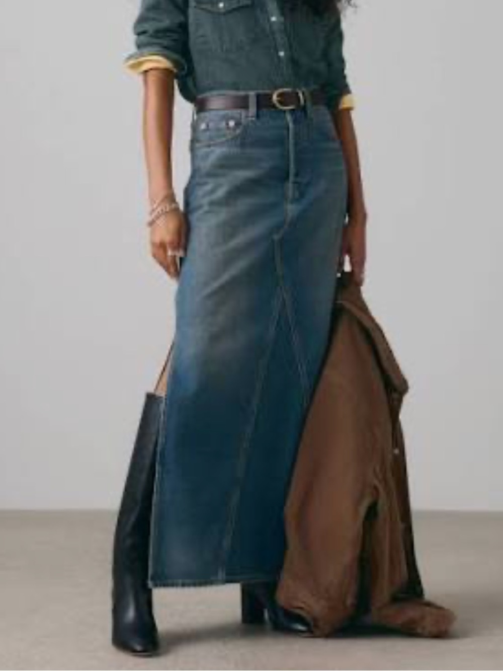 Levi’s Blue Denim Skirt
